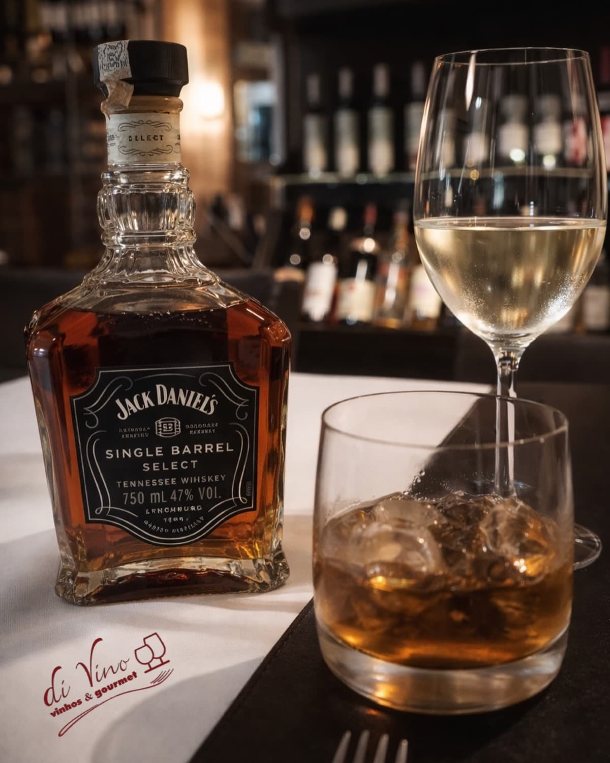 Vinhos, drinks e whiskys selecionados para todos os momentos.